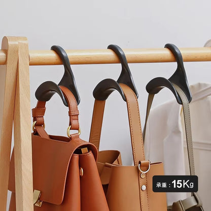 5-Piece Handbag and Accessory hanger Set - Versatile Hanger for Wardrobe and Backpack Organization