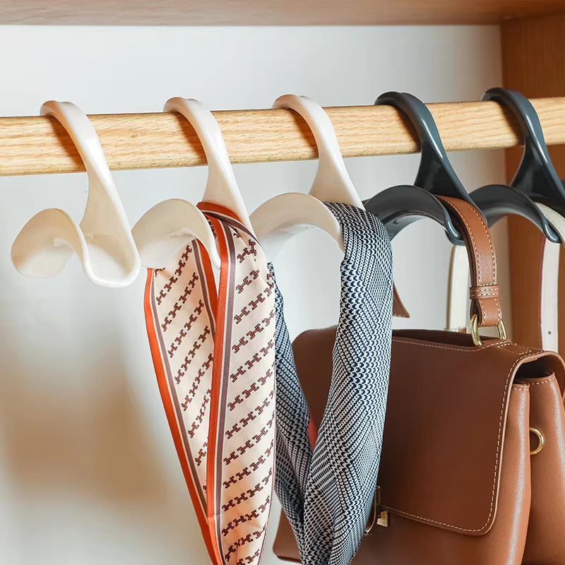 5-Piece Handbag and Accessory hanger Set - Versatile Hanger for Wardrobe and Backpack Organization