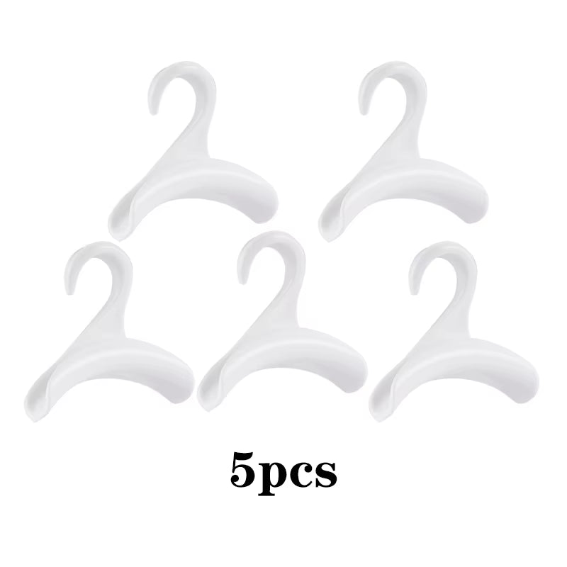 5-Piece Handbag and Accessory hanger Set - Versatile Hanger for Wardrobe and Backpack Organization