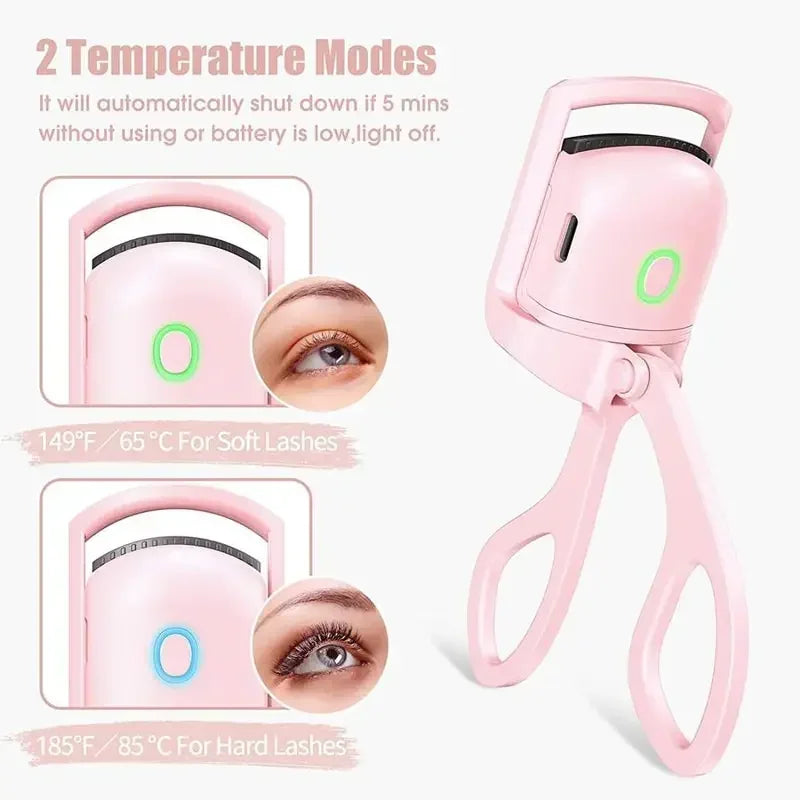 Heating Eyelash Curler with USB Charging