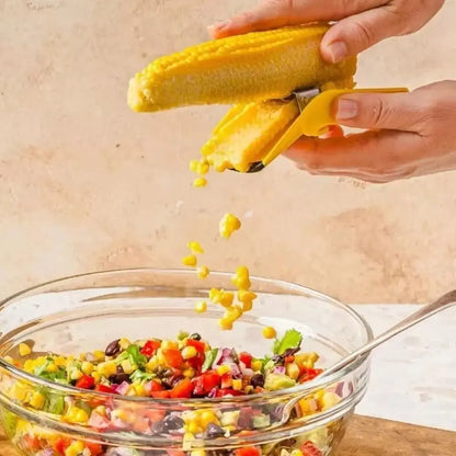 Effortless Corn Shelling: Portable Corn Cob Separator with Planer Blade - Your Ultimate Kitchen Companion!