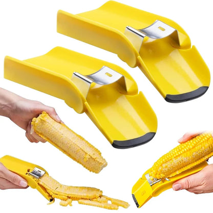 Effortless Corn Shelling: Portable Corn Cob Separator with Planer Blade - Your Ultimate Kitchen Companion!