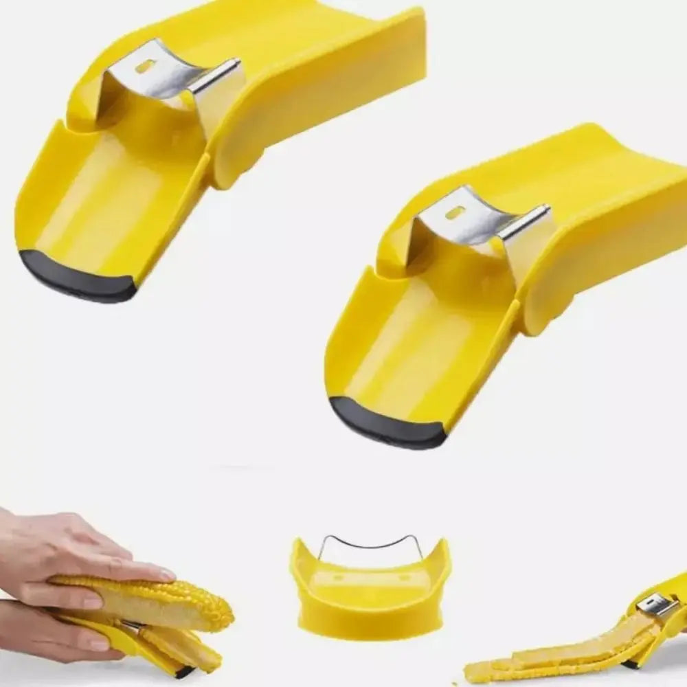 Effortless Corn Shelling: Portable Corn Cob Separator with Planer Blade - Your Ultimate Kitchen Companion!