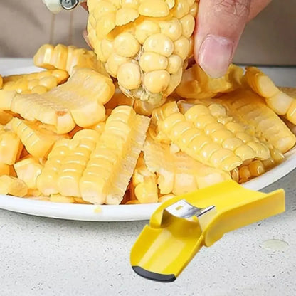 Effortless Corn Shelling: Portable Corn Cob Separator with Planer Blade - Your Ultimate Kitchen Companion!