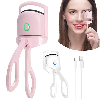 Heating Eyelash Curler with USB Charging