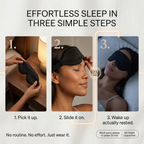 SleepLock™ Micro-Pressure Sleep Mask with Total Blackout